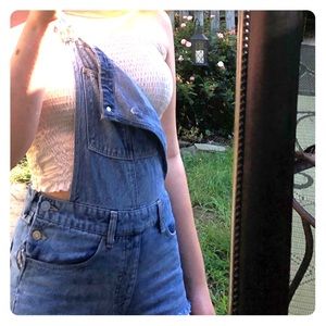 H&M denim overalls